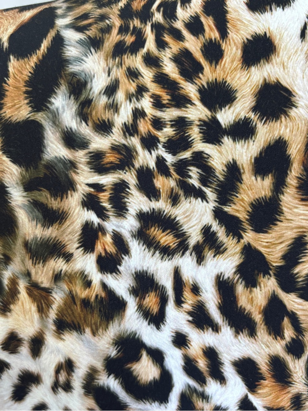 Made in Italy Classic Leopard Print Faux Fur Women's Blazer - Brown/Black - Picture 6 of 7